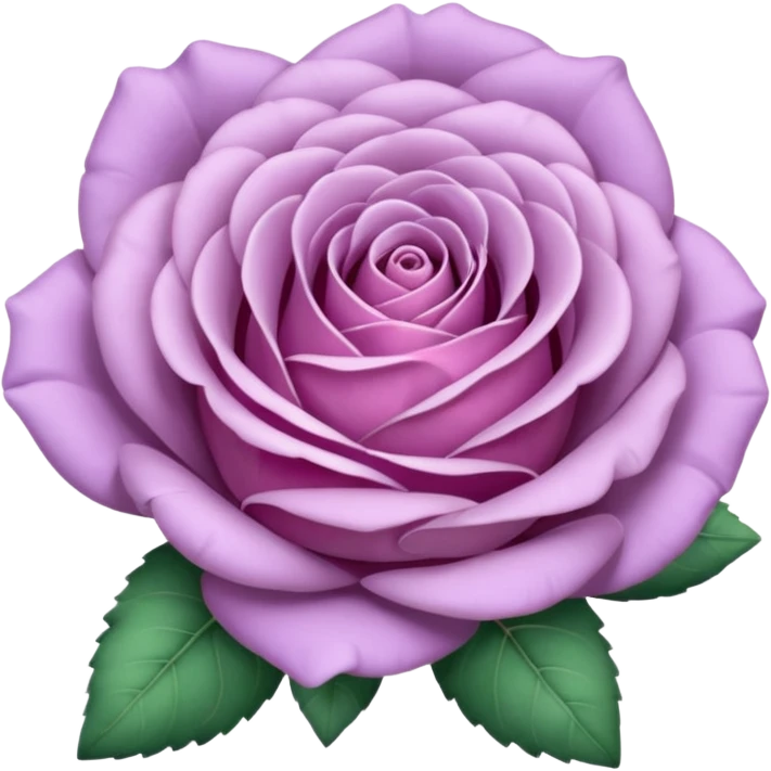 Lavender rose emoji