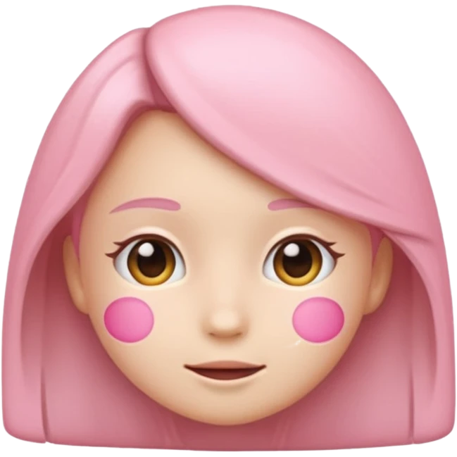 Create a Very girly emoji that is light pink and for 14 yr olds  emoji