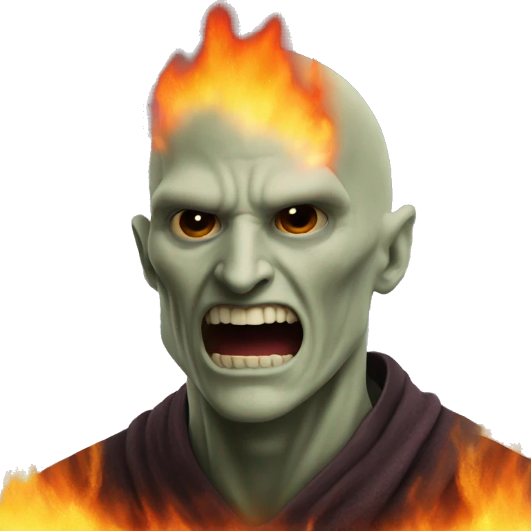 Voldermort lava bending emoji