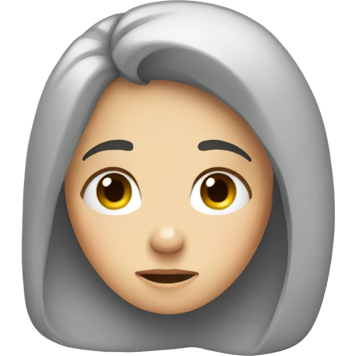 tired girl temperature emoji