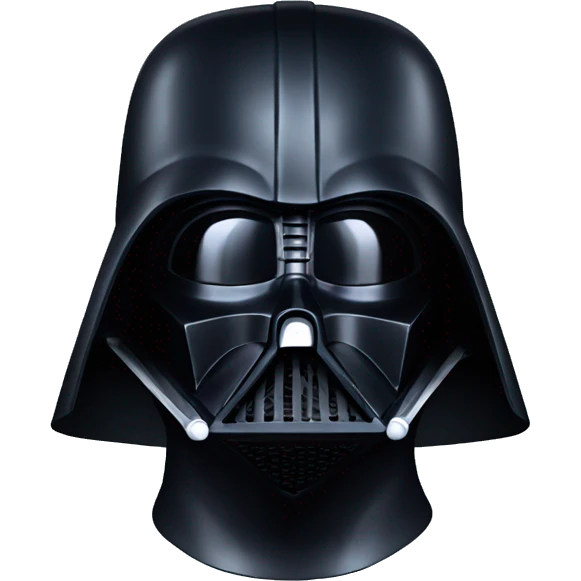 Darth vader mask emoji