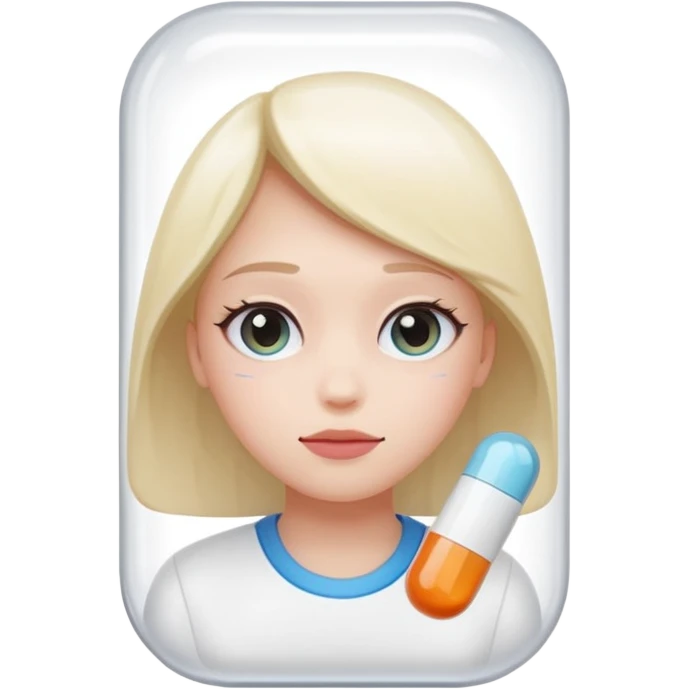 clean girl coded pills emoji