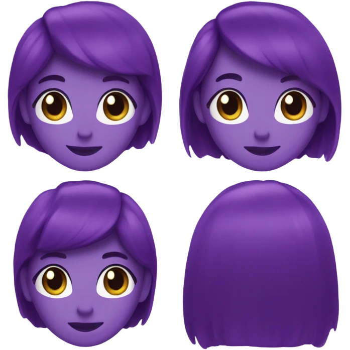 purple  emoji
