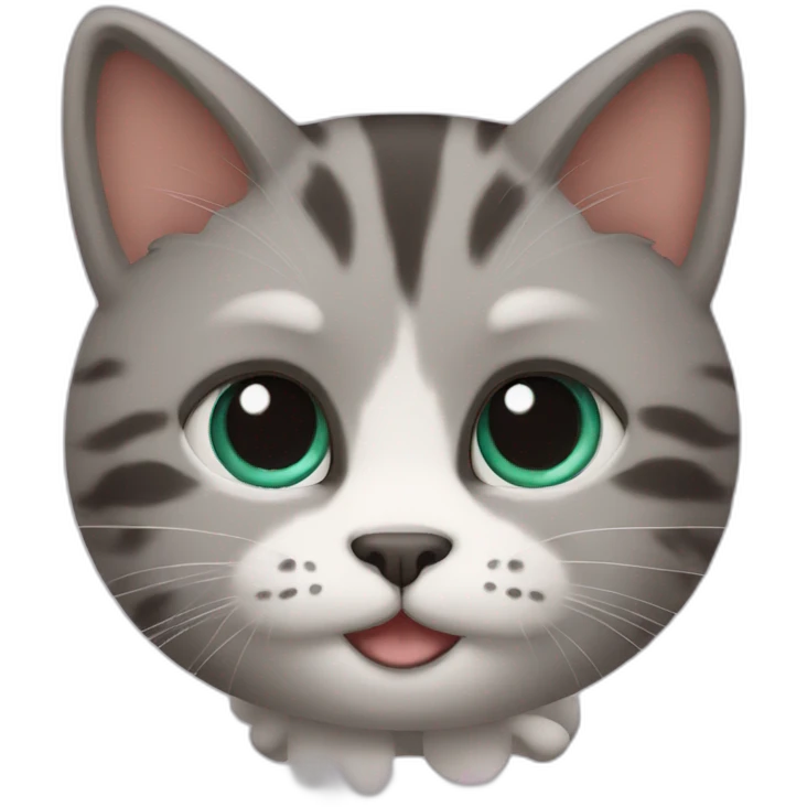 cat with 6 paw emoji