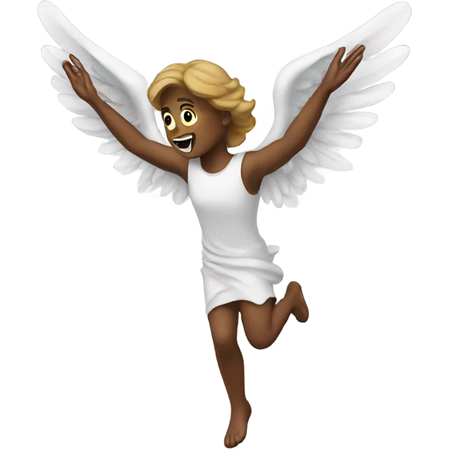falling angel emoji