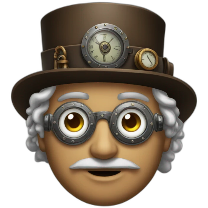 steampunk albert ainshtein emoji