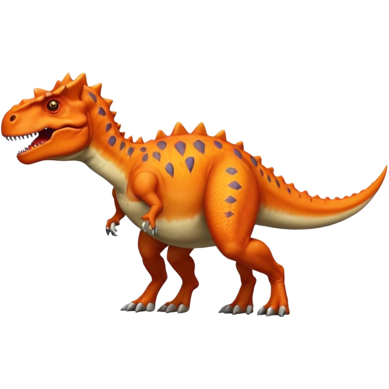 super realistic carnotaurus emoji