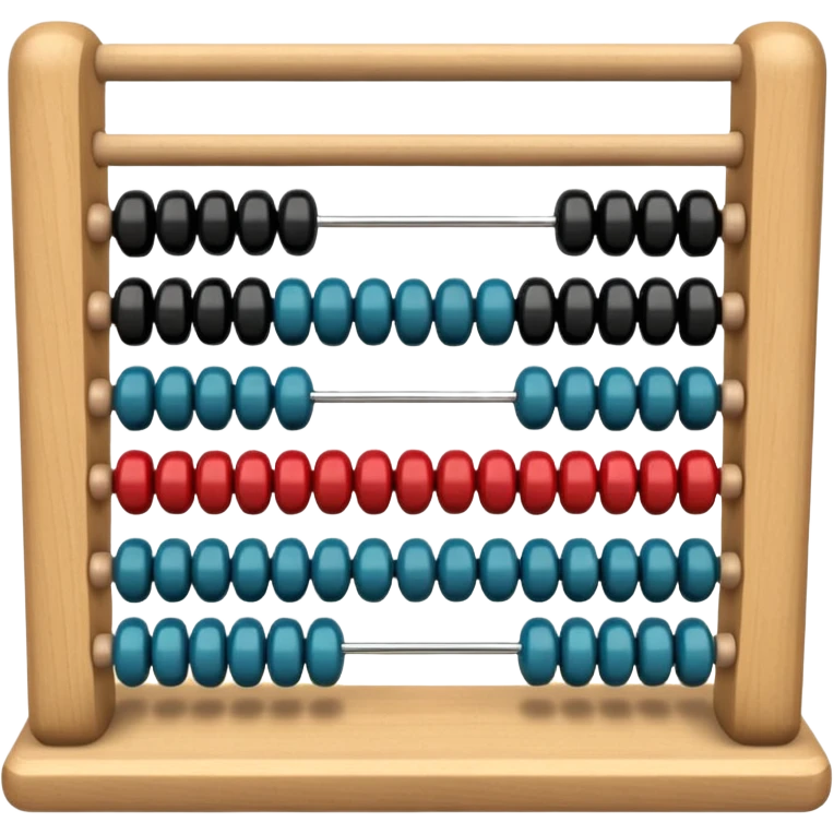 abacus design very different styles. emoji