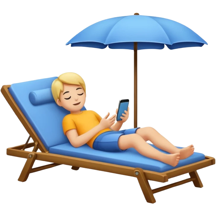 The weekend emoji