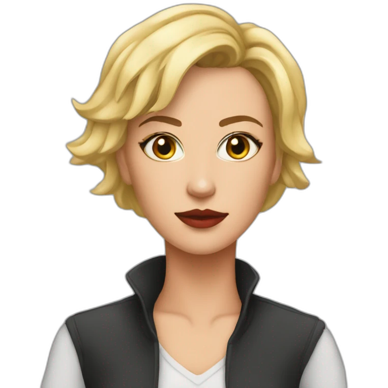charleze theron serious real emoji