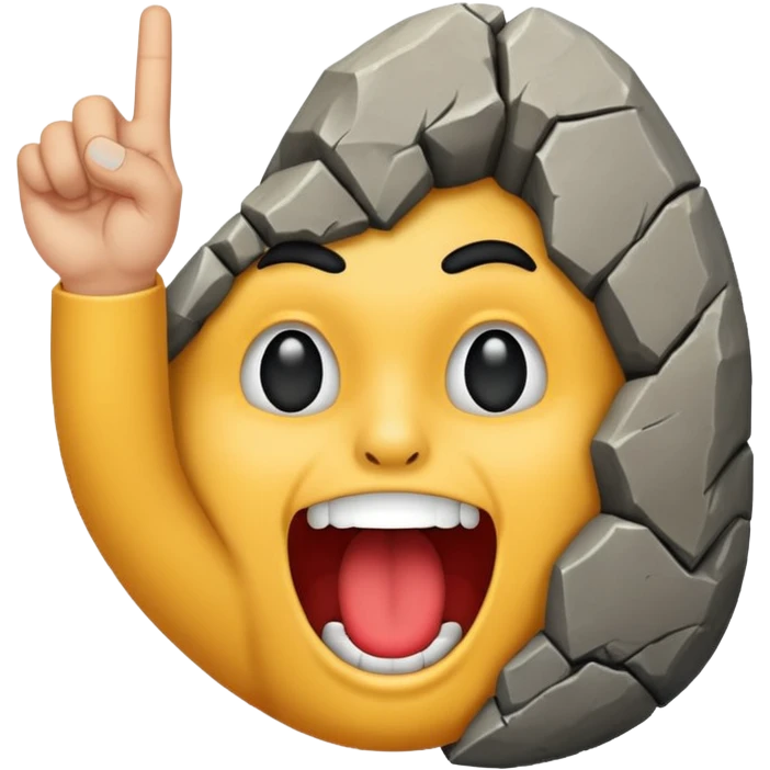 not like this. 🤘 flip this emoji and put it in front of the mouth emoji