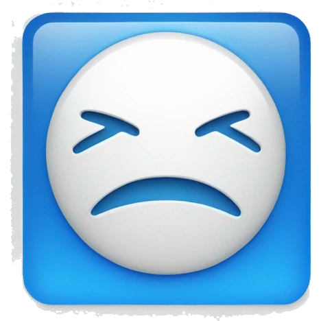 white rectangle with the blue Paypal word in the center emoji