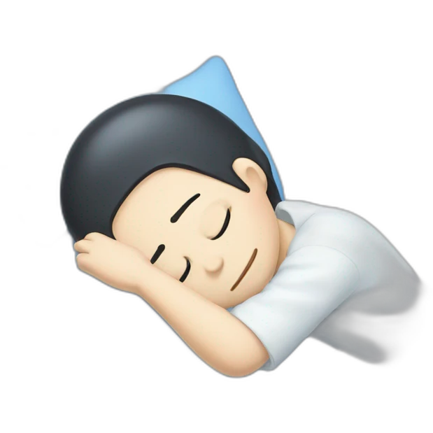 sleeping doraemon emoji