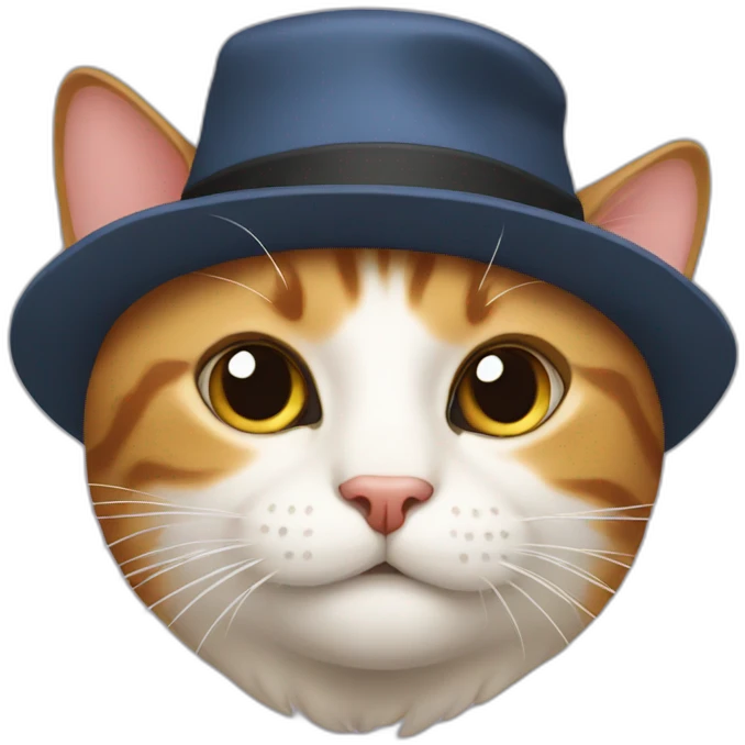 cat with hat emoji