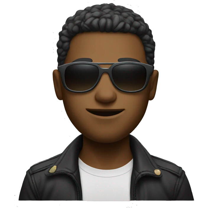 cool dude in shades emoji