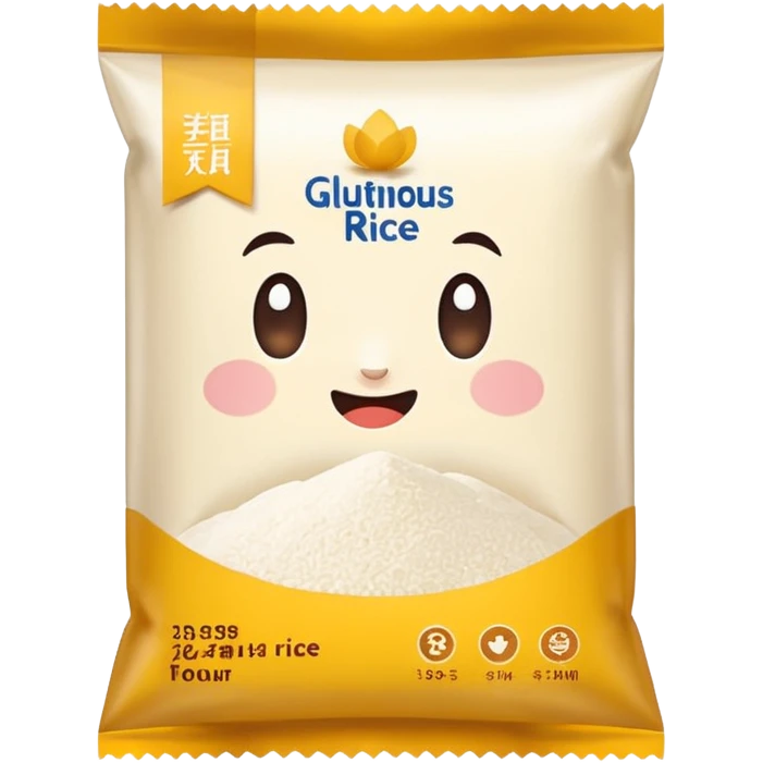 glutinous rice flour package emoji