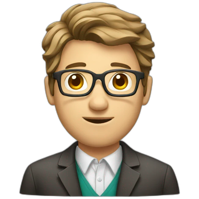 Researcher guy emoji