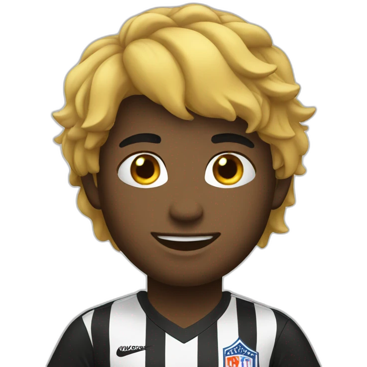 A soccer player emoji