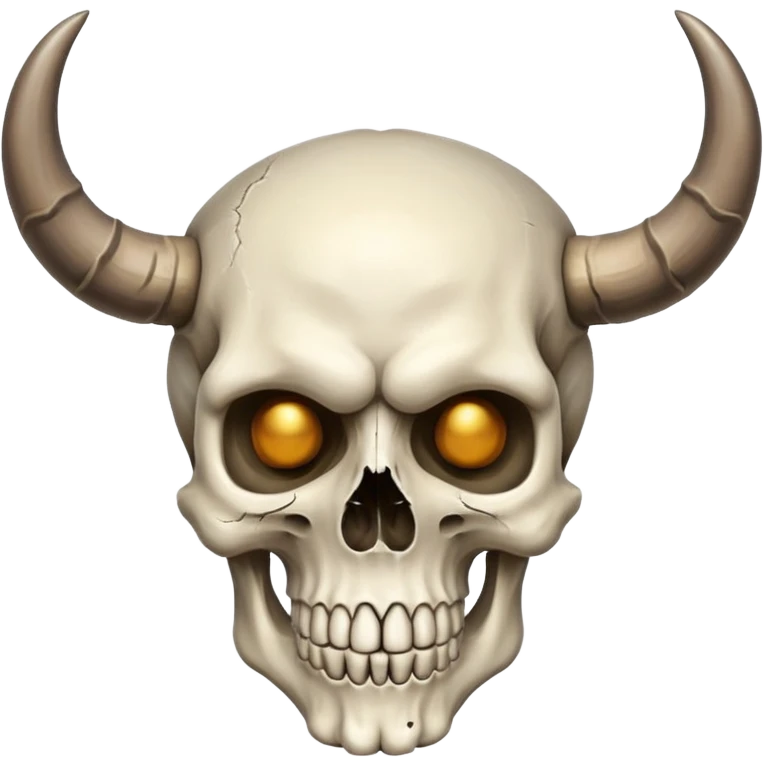 skull with horns emoji