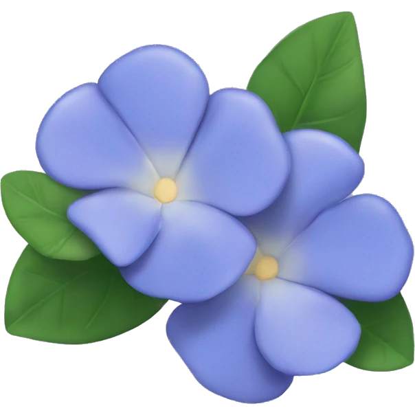 periwinkle rose emoji