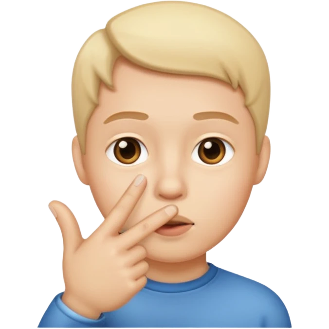 shushing finger emoji