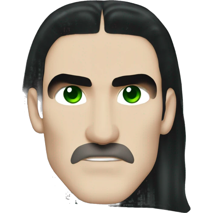 Peter Steele with green eyes  emoji