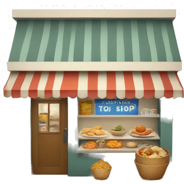 Greek street food shop emoji