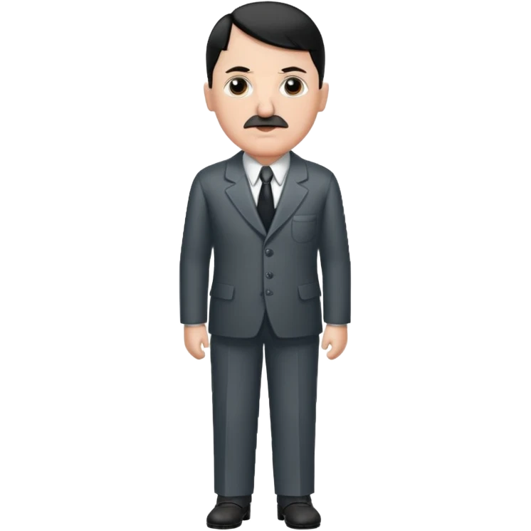 Hitler standing emoji