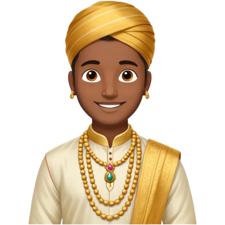 South indian groom emoji