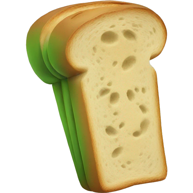 Green bread emoji