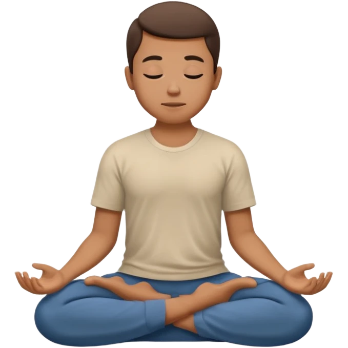 meditation emoji