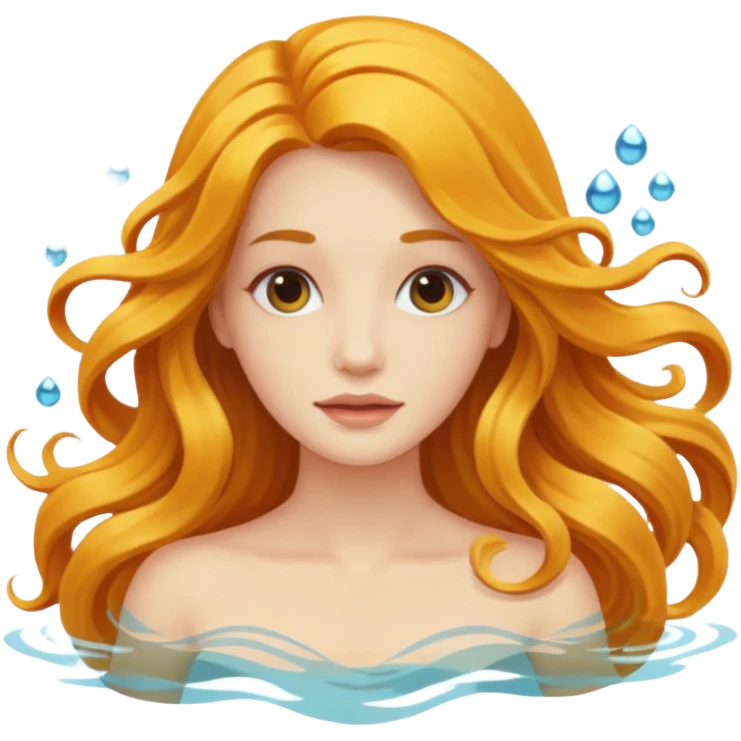 Underwater woman emoji