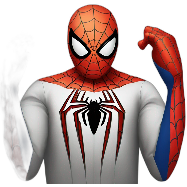 Spiderman Halloween suit emoji
