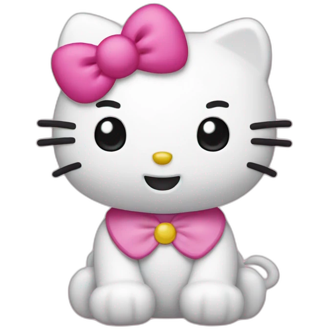 Hello kitty emoji