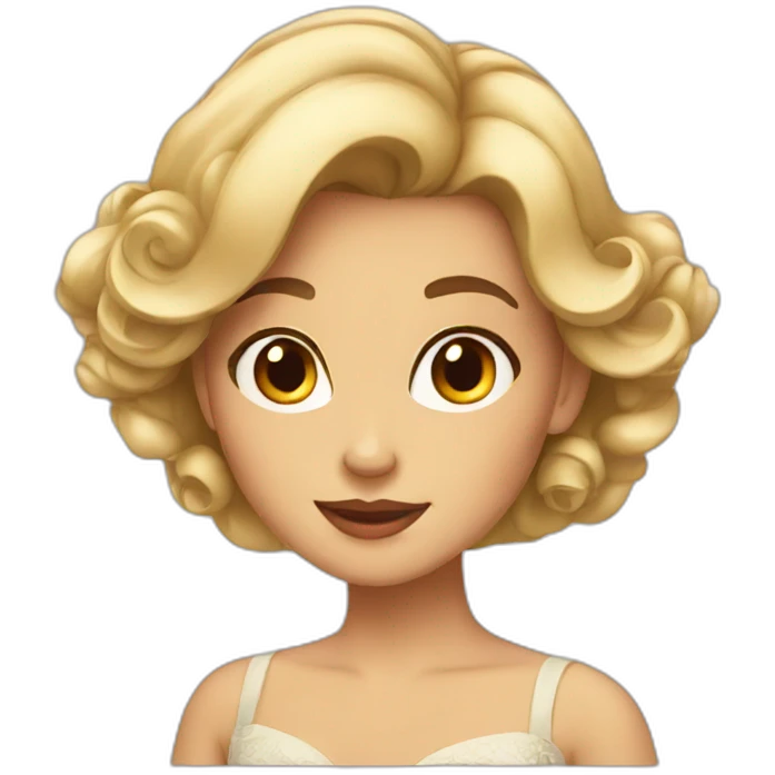 Belle femme emoji