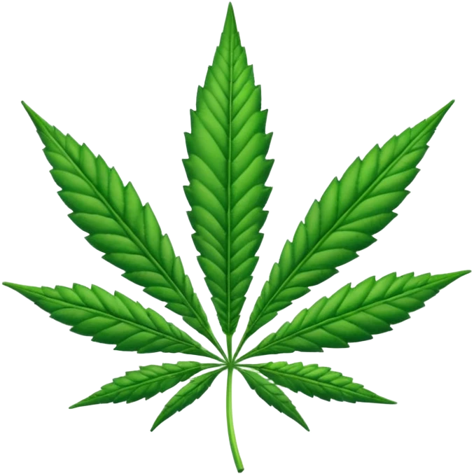 cannabis leaf emoji