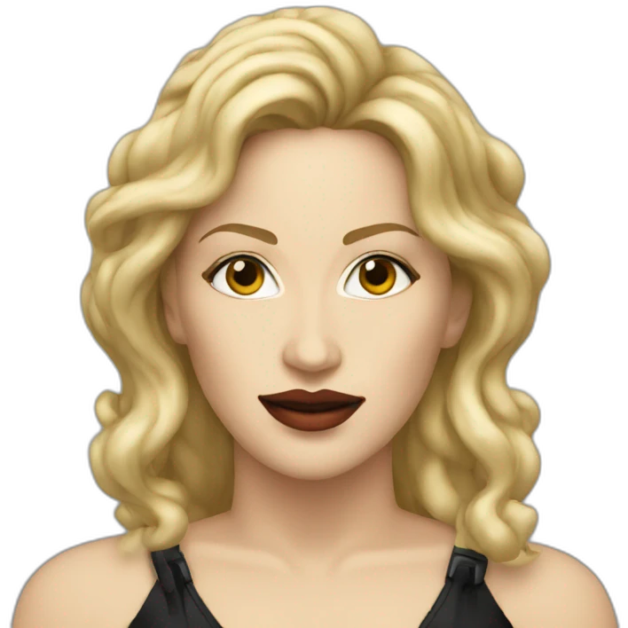 Madonna singer emoji