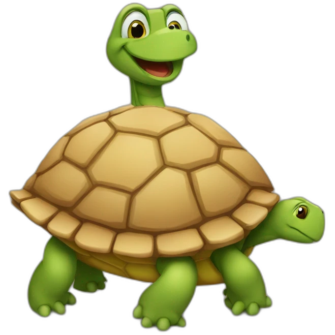 crotte sur tortue emoji