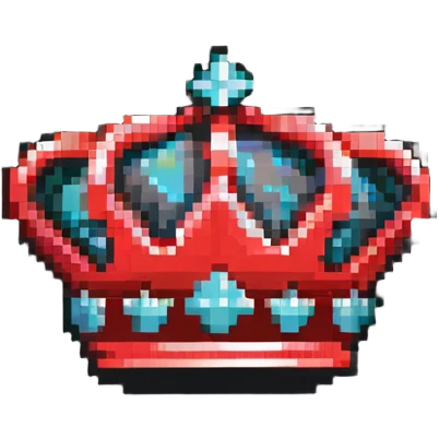 YouTube channel member badge with crown and red play button emoji