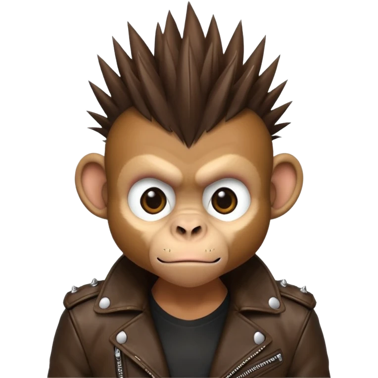 punk monkey emoji