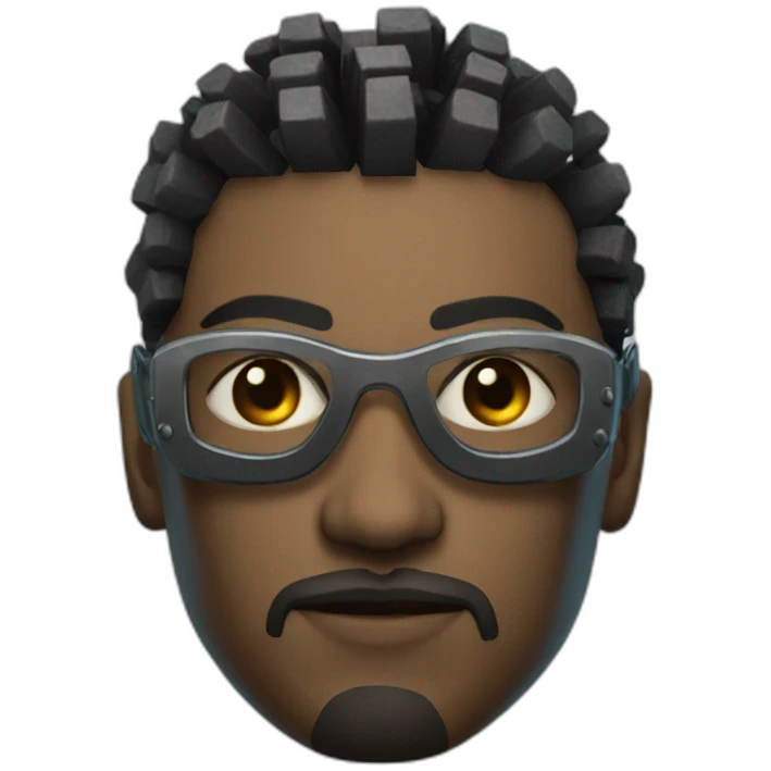 cyberpunk man emoji
