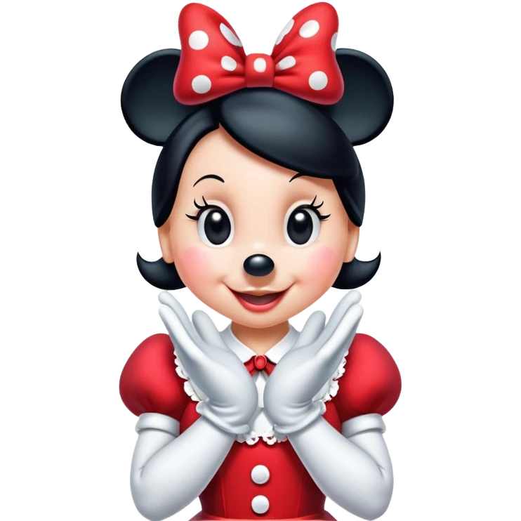 Minnie mouse ￼ emoji