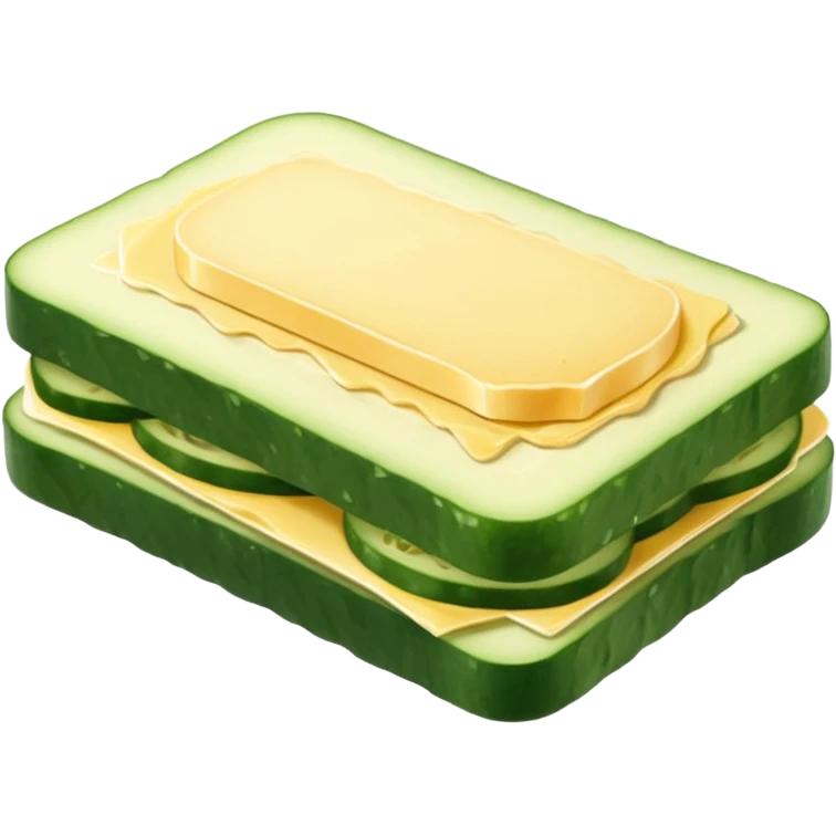 cucumber sandwich without excessive cucumber emoji