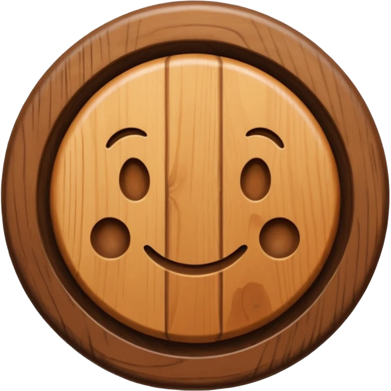 Hard and round surcul emoji