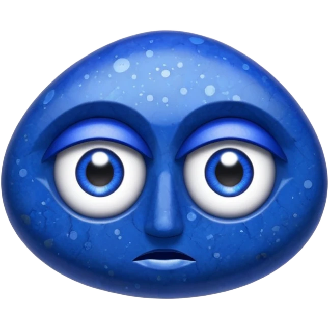 lapis lazuli with eyes  emoji