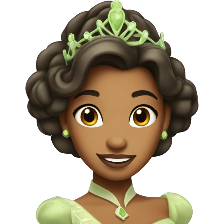 Princess Tiana Form Disney  emoji