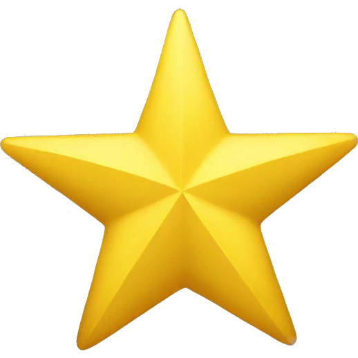 Yellow Star  emoji