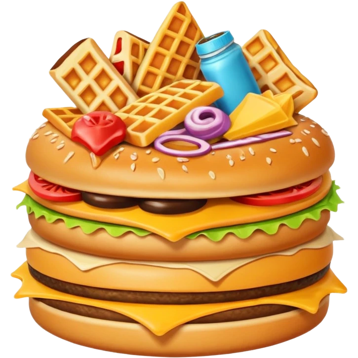 Junk foods emoji