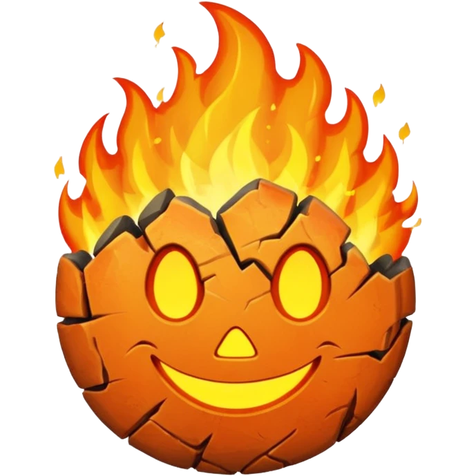 fire stone emoji