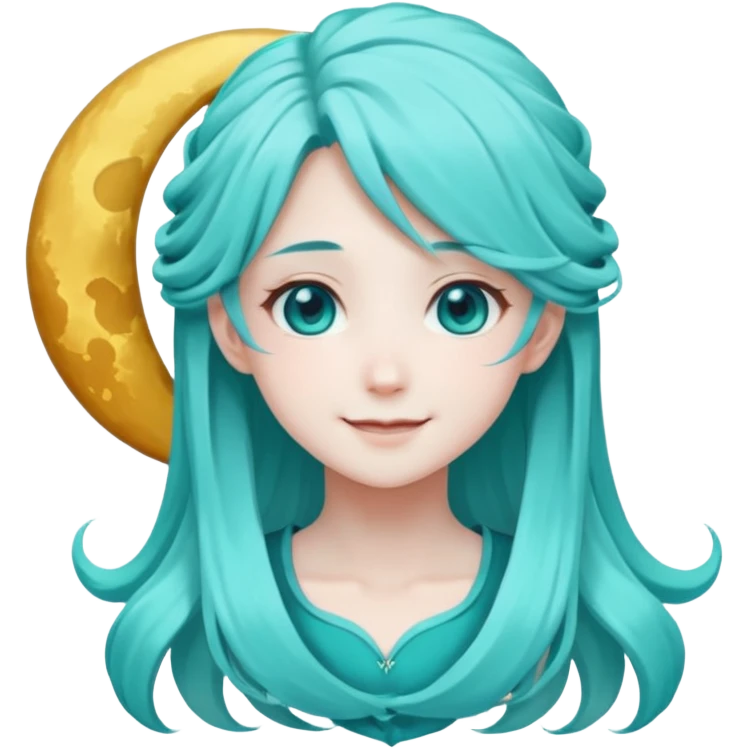 Hazy moon miku emoji